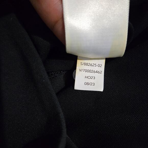 Athleta Delancey Straight Cargo Pants Black Straight Leg Pull On High Waist XS - Picture 15 of 15